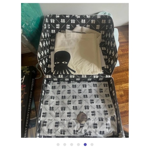 Min & Mon Light Blue Crossbody Bag - Picture 4 of 5